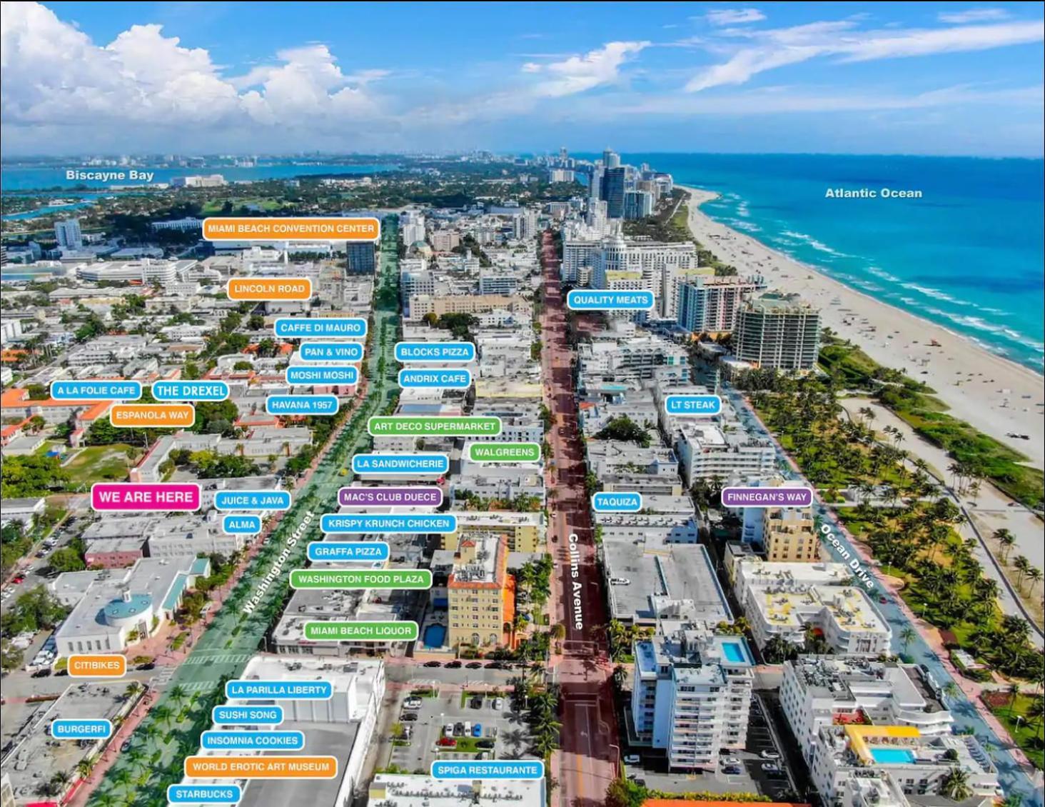 South Beach Steps To Ocean Drive Free Parking & Pet Friendly Miami Beach Kültér fotó